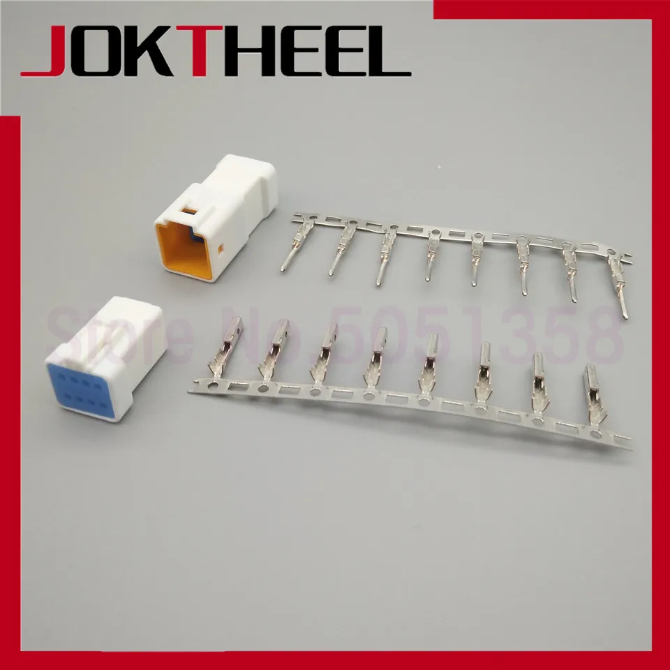 Штекер и гнездо JST JWPF 8 pin водонепроницаемый герметичный разъем для авто plug 08R VSLE S