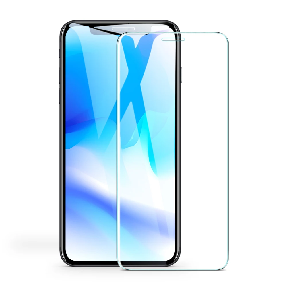 ESR закаленное стекло для iPhone XR 5X более прочная защитная пленка для экрана для iPhone XS жесткая Защитная стеклянная крышка для iPhone XS Max
