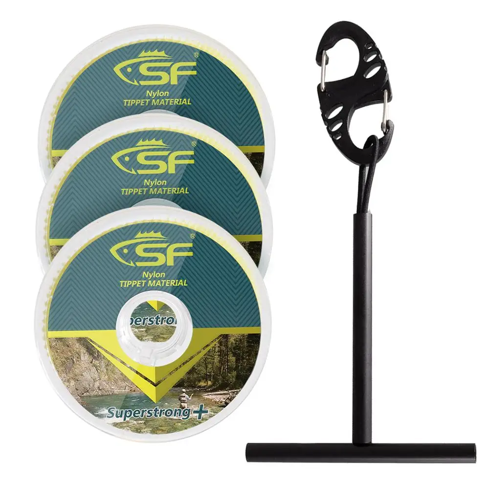 

SF Clear Nylon 6X Tippet Line with Tippet Holder
