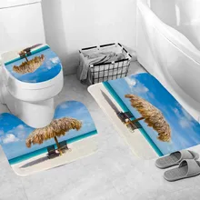 3 шт. кухня в европейском стиле дверной коврик Ванная комната Спальня прикроватное одеяло супер мягкий ковер машинная стирка коврик на кухню G702