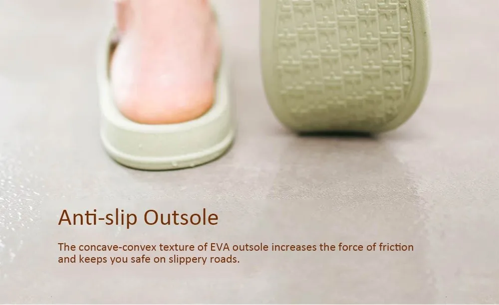 Xiaomi One cloud/домашние тапочки; шлепанцы для ванной; мягкие и дышащие повседневные сандалии для мужчин и женщин; нескользящая обувь