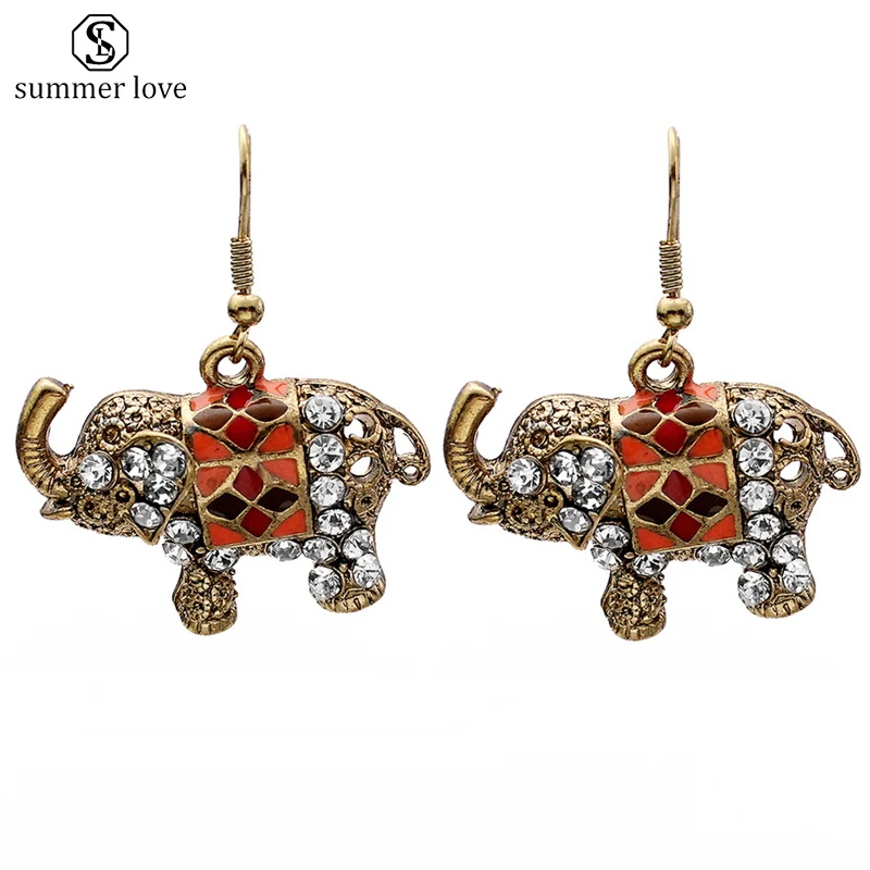 

Fashion Mammoth Elephant Charms Pendants 20mmx34mm Antique Silver Jewelry DIY Fit Bracelets Necklace Earrings Gift Wholesale