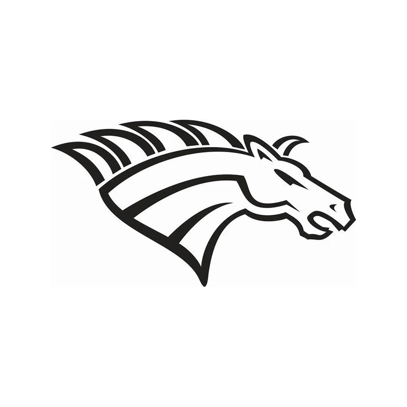 

Horse Head Design Car Sticker Alkyd Car Packaging Accessories Decal Product User Decoration car decal