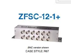 

[BELLA] Mini-Circuits ZFSC-12-1-S+ 1-200MHz twelve SMA power divider