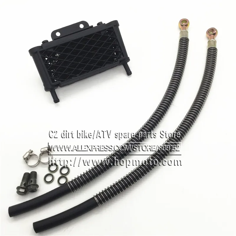 

Oil Cooling Cooler Radiator for 50 70 90 110 125 Horizontal Engine Chinese Dirt Pit Monkey Bike ATV Motorcycle KAYO APOLLO BSE