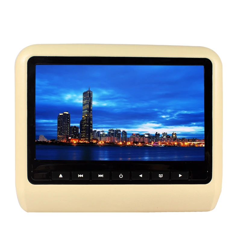 

9 inch TFT LED Screen Headrest monitor Car DVD Player 800*600&Game DVD VCD AV USB SD TF MP4 POWER IR Portable Headrest Monitor