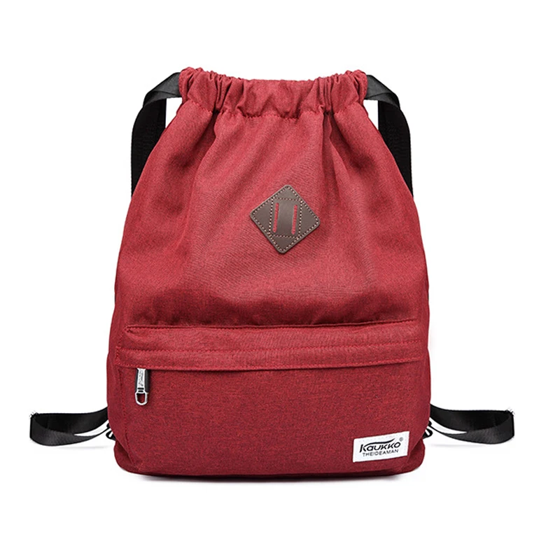 

KAUKKO Brand Simple Men's Leisure Black Gray Practical Waterproof Canvas 10.5 inch Laptop Backpack Fashion Travel Back Pack L236