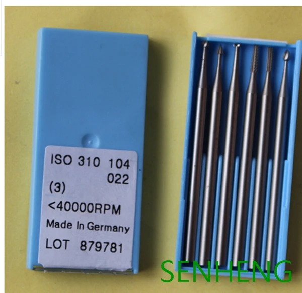 6pieces/set 0.8mm handle alloy tooth pin wheel German blue box miniature bone carving Ivory olive knife | Инструменты