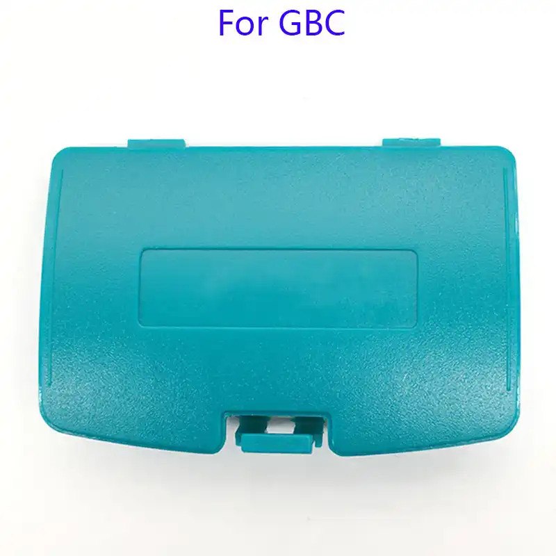 Bater/ía puerta trasera carcasa para Gameboy Color GBC Game Boy Color Replaceme Teal