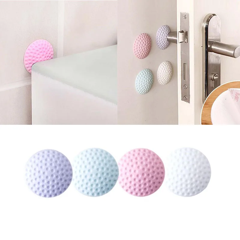 

2018 New Hight Recommond Rubber+Strong Gel Love Home Door Doorknob Back Wall Protector Savor Shockproof Crash Pad 8