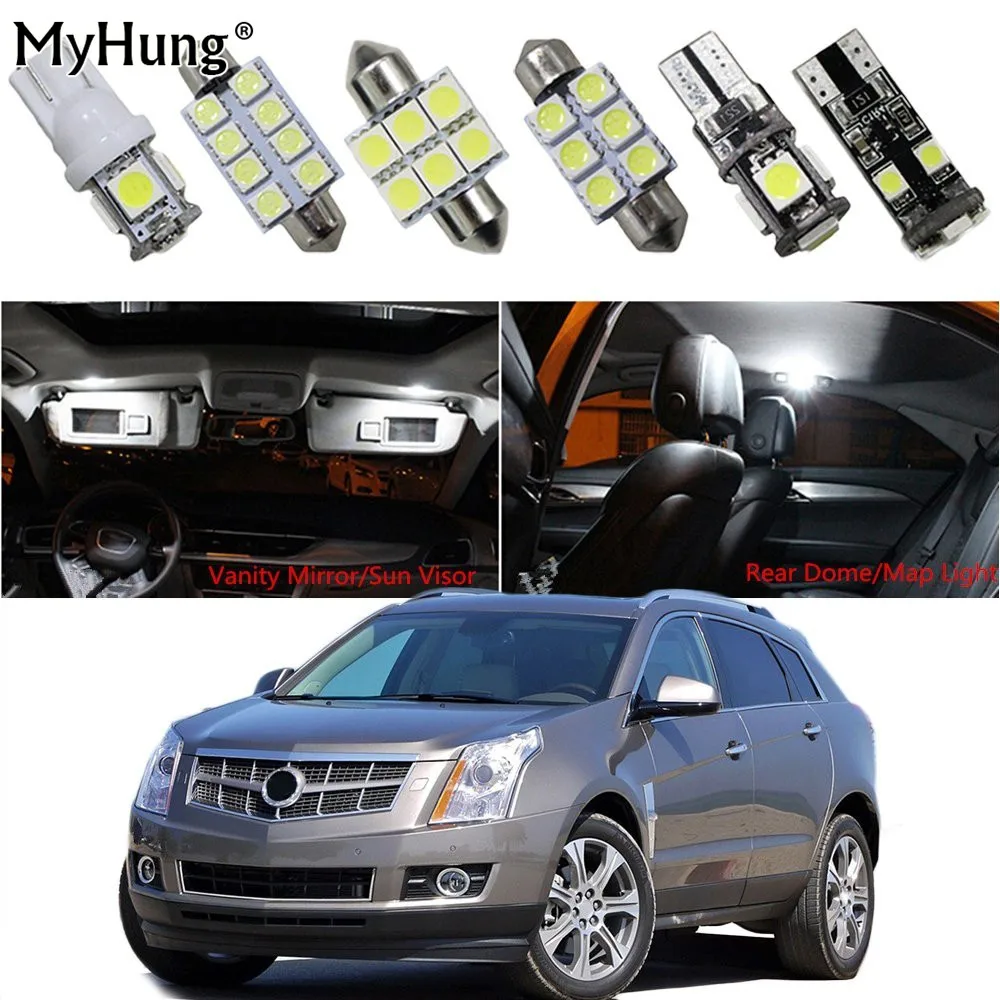 For Cadillac SRX ATS CTS Car Led Headlight Bulb Replacement Bulbs Dome