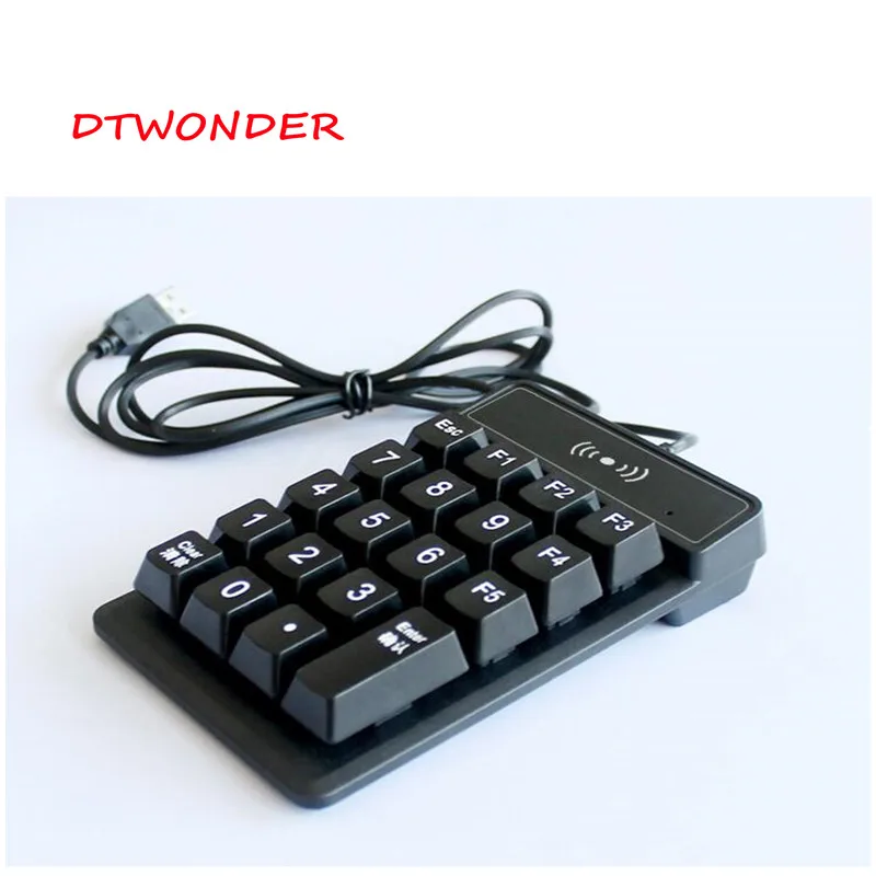 DTWONDER клавиатура контроля доступа считыватель карт RFID Pin сканер считыватели близость USB 125 кГц DT013