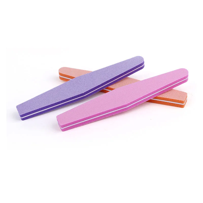 

Fashion 3pcs /lot Double Side High Quality Nail File Buffer Washable Manicure Tool P10