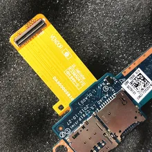 Подходит для Dell Latitude 11(5175/5179) Планшеты SIM/SD Card Reader Мощность Кнопка дочь платы LS-C791P 0V242J