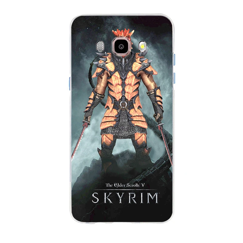 Чехол Skyrim Dark Brothers Мягкий Силиконовый ТПУ чехол для телефона Samsung Galaxy S6 S6edge S6Plus A7