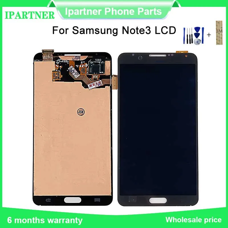 

5.7 Inch Super OLED for Samsung Note 3 N9005 LCD Display Touch Screen Digitizer Assembly Replacement Parts + Free Tools