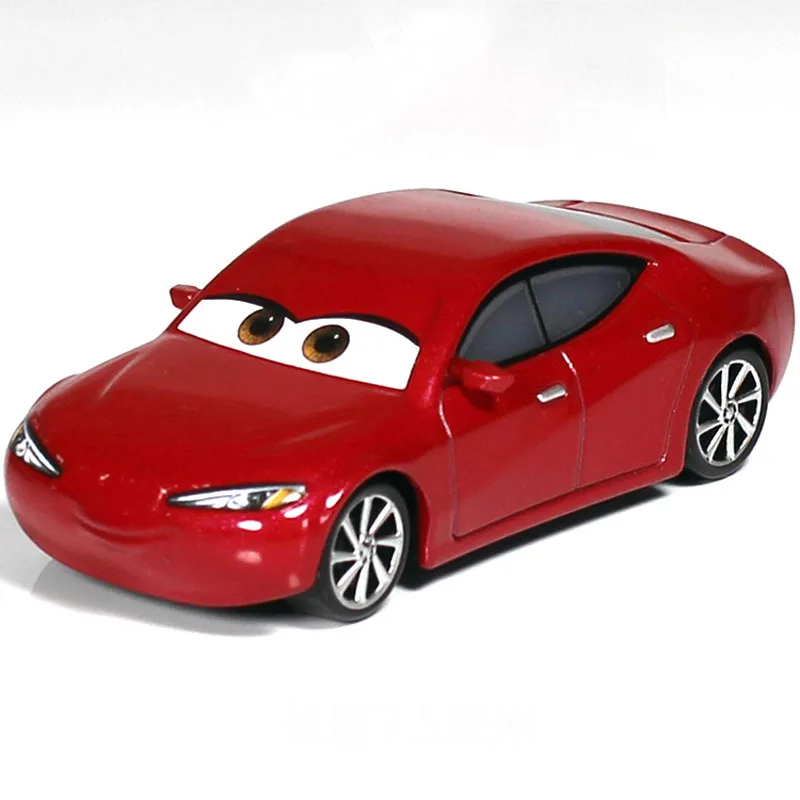 Disney Pixar Cars 3 Cars 2 Lightning McQueen Мак Дядя Школьный автобус Грузовик Литье под давлением 1:55 Модель Игрушечный автомобиль Детские детские подарки