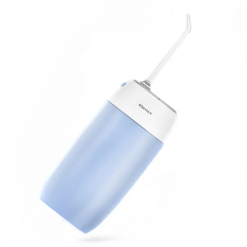 ROAMAN MINI1 компактный ороситель для полости рта USB Перезаряжаемые воды зубная нить 300 мАч ирригатор для полости рта воды ирригатор для чистки зубов воды - Цвет: Sea Blue