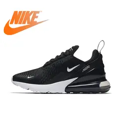 Оригинальный Nike Оригинальные кроссовки AIR MAX 270 Для женщин Беговая Спортивная обувь Открытый кроссовки хорошее качество удобные низкие