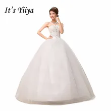 Free Shipping Strapless Sequins Simple Wedding Dresses Cheap White Bridal Frocks Custom Made Vestidos De Novia MH29