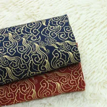 Половина ярд импорт из хлопка и льна мягкие бриз в ретро-стиле с узором в виде облаков и ткань ручной работы Сделай Сам Лоскутная сумка ткань A649