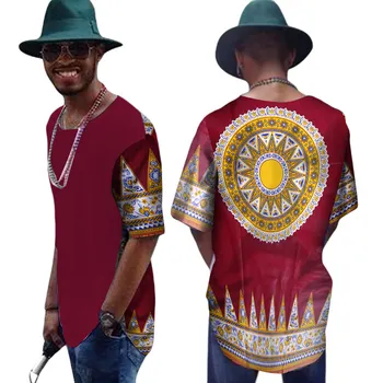 

Summer Short Sleeve Shirt Men Slim Fit Brand Clothing African Print Dashiki Men Shirts Casual Mens African Clothing BRW WYN315