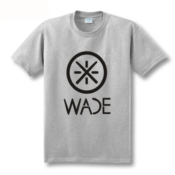 ECTIC WOW Way of Wade Dwyane Wade sitcoms парная одежда Мужская футболка - Цвет: gray