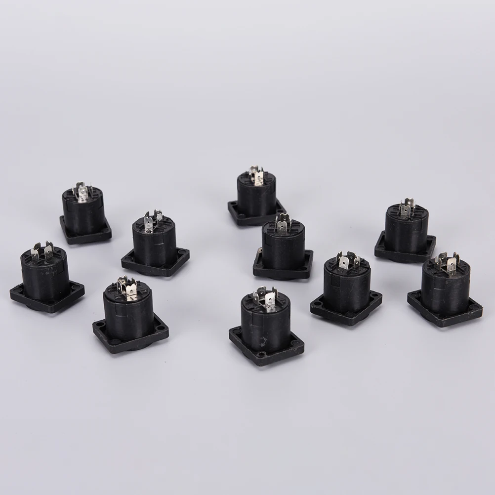 Оптовая продажа 10 шт./лот 4 контактный Speakon Female Jack Разъем звуковой