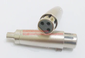 

XLR Female to RCA Female Jack Adaptor For microphone, RCA Female Scoket to 3-Pin XLR Female Audio Converter,10pcs, free shipping