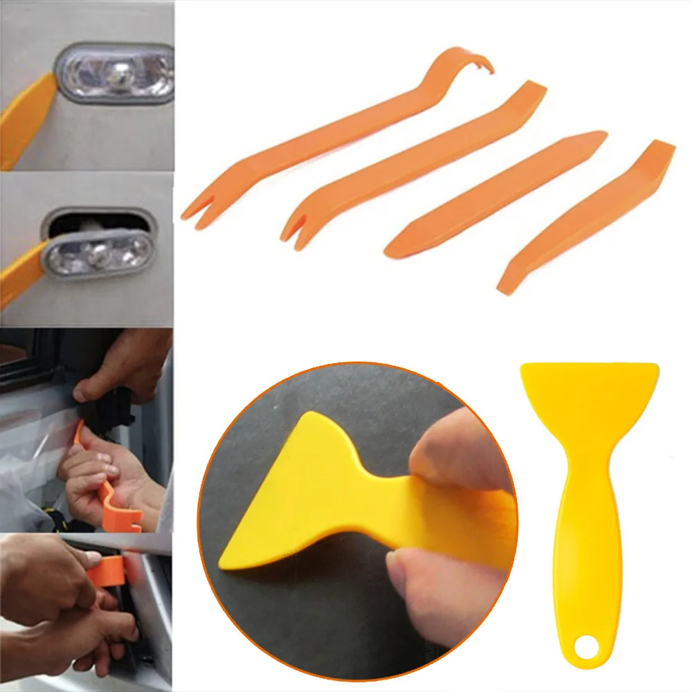

Car Radio Door Clip Panel Trim Dash Car Repair Disassembled Audio Removal Installer Pry Tool Car Accessories X2