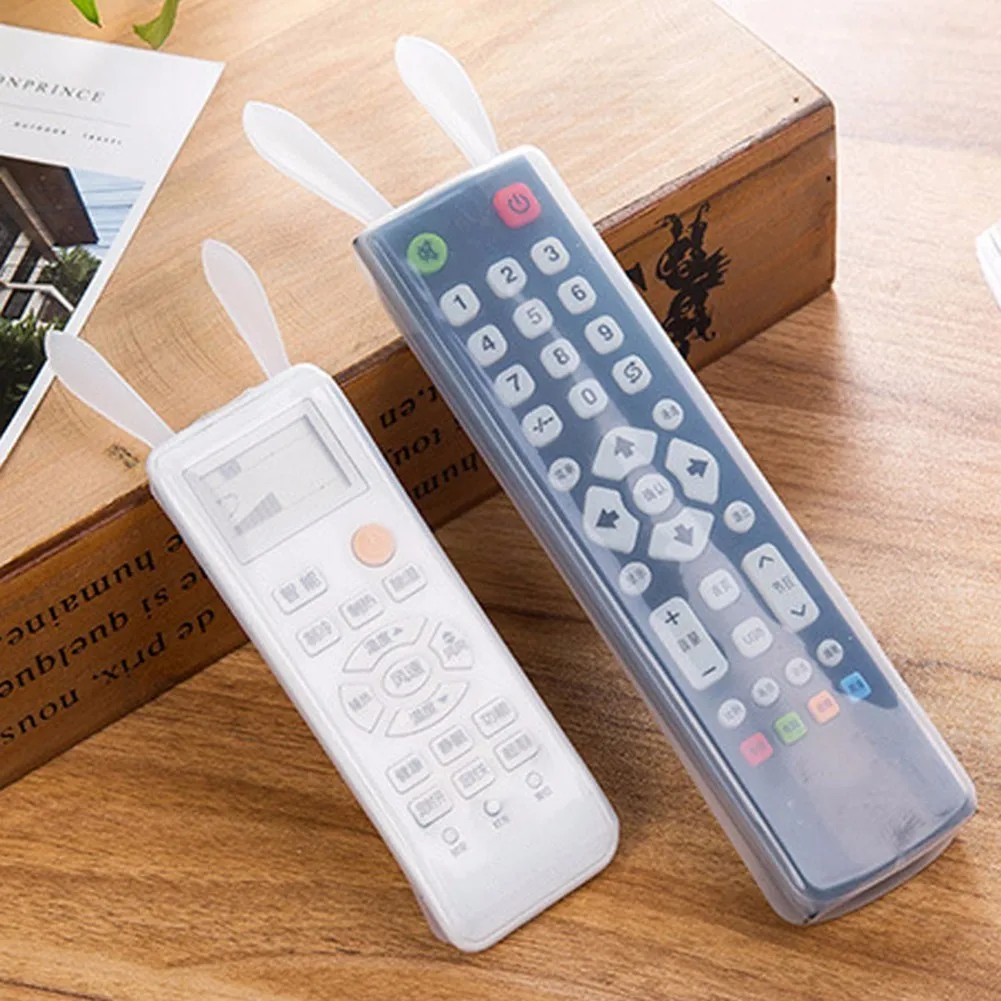 Simple Modern Transparent Silicone Remote Control Protective Cover Anti