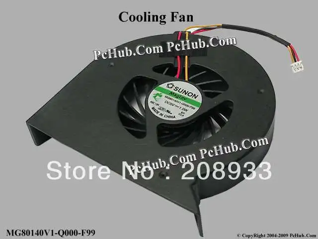 

For SUNON MG80140V1-Q000-F99 5V 1.0W notebook fan+cooling fan