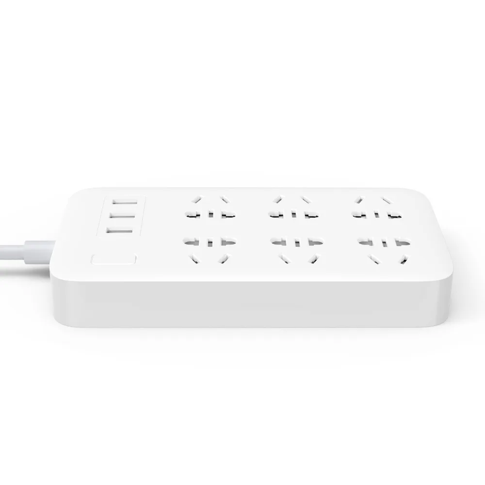 Умный удлинитель Xiaomi Mijia оригинальный разветвитель с 3 USB портами для быстрой