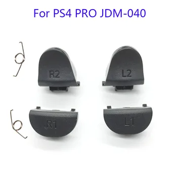 

20Sets JDS 040 JDM 040 Controller Trigger Button Replacement L1 R1 L2 R2 with Spring For PS4 Pro controller Repair Part