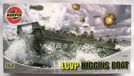 Airfix 01321 1 76 LCVP Landing Craft plastic model kit