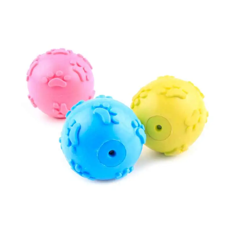 Домашнее животное грызун щенок игрушки для собак играть тренироваться пластиковый маленький шар игрушка для собак домашнее животное Перрос скрипучий игрушка с пищалкой игрушки для обучения чистке зубов