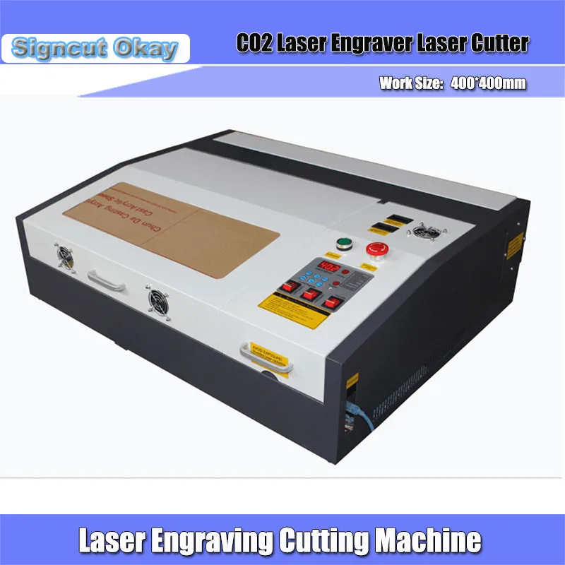 

40W Laser Engraving Machine 4040 Diy Mini Cutting plywood/Wood/Acrylic Work Size 40*40cm High Speed Import Linear Guide