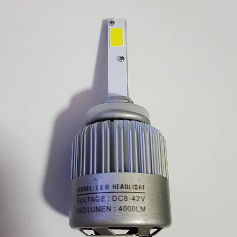 Белый Супер 6000K 12V COB 880 881 H27 светодиодный противотуманный фонарь для автомобиля C6