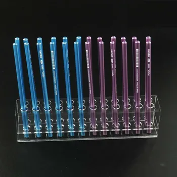 

New Acrylic Pen Pencil Stand Holder Makeup Cosmetic Brush Storage Organizer Rack Eyebrow pencil Jewelry Display Frame