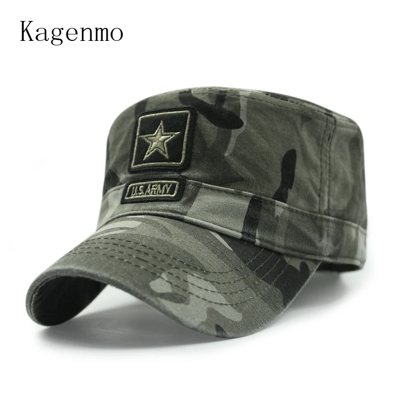 Men's Women's Classic Baseball Cap Outdoor Military Deep Camouflage Trucker Hats
