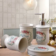 Американский простой керамической купальный четыре набора ванны соответствия купальный костюм lo87332