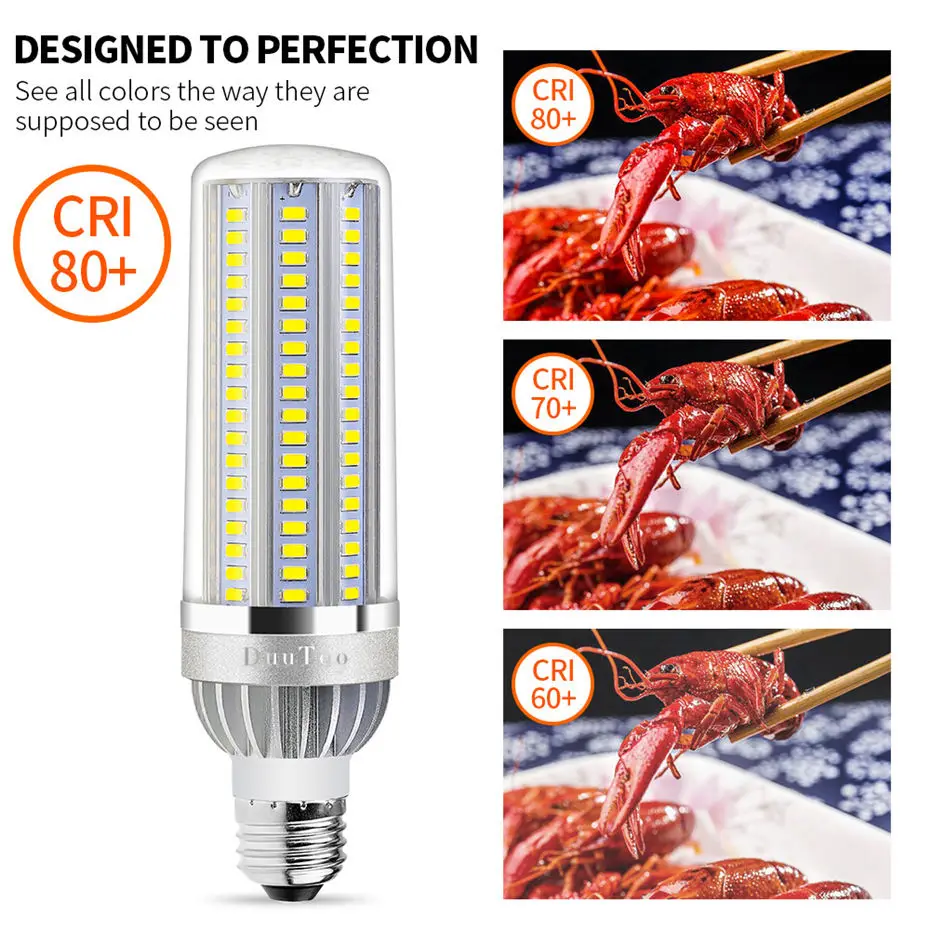 E27 SMD 5730 дневного света светодиодный кукурузная Лампа 220V 110V лампы высокой Яркость