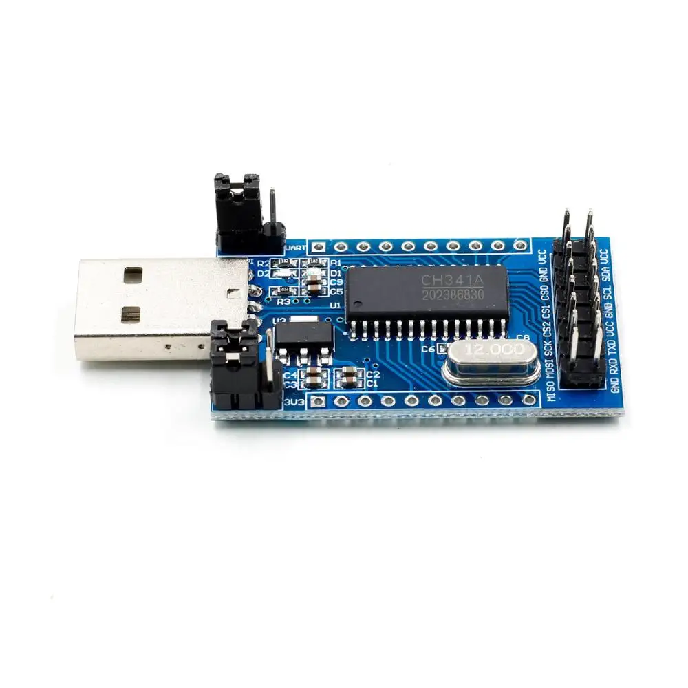 CH341A программист USB к UART IIC SPI I2C Конвертор с параллельным портом бортовой
