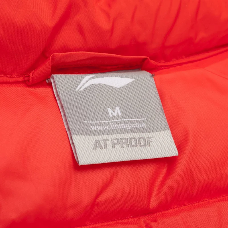 Большая Распродажа Li Ning Для женщин пальто обучение короткий пуховик ATProof ветер