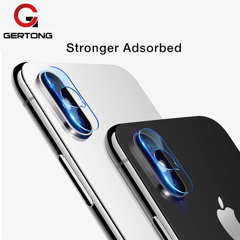 GerTong HD пленка для объектива iPhone 7 8 Plus X XS MAX XR задняя крышка камеры защита