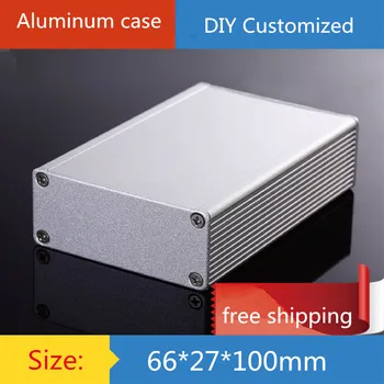 

CASE 66*27*100mm Mini aluminum amplifier chassis/converter/Instrumentation/PCB circuit board case/AMP Enclosure/case/DIY box