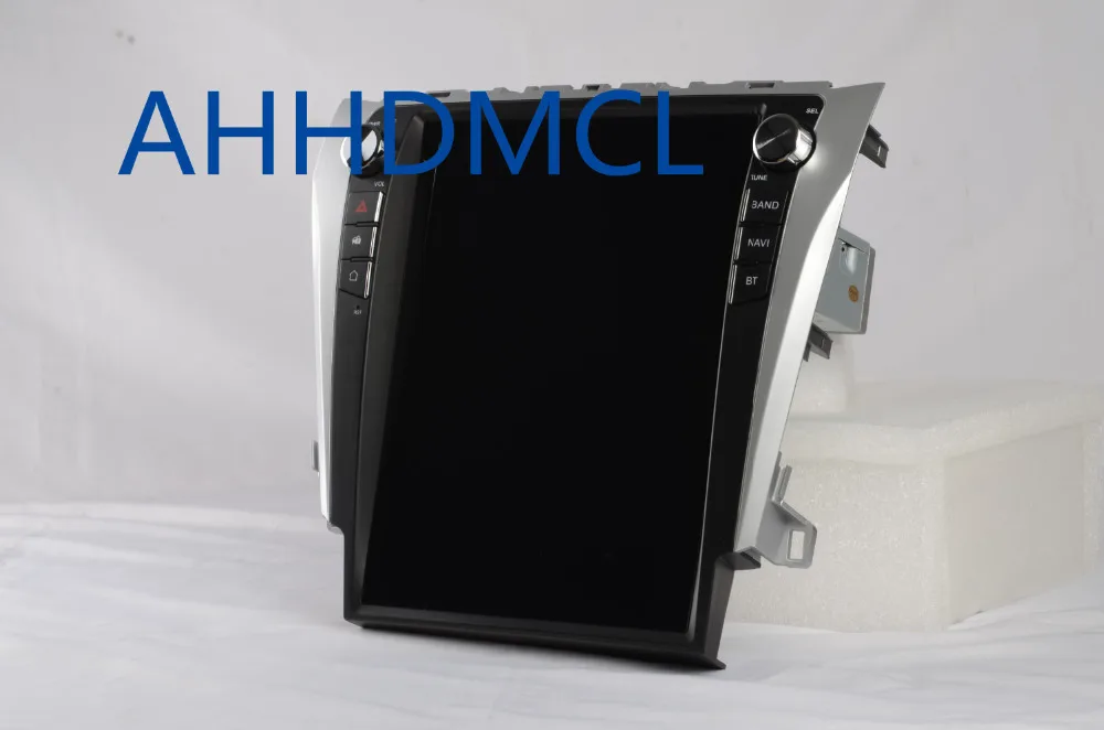 Discount Car PC PAD Tesla Style Multimedia Player Android 7.1 GPS For Camry 2015 2016 2017 8