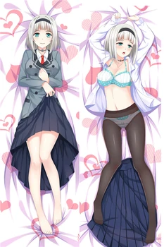 

Anna Nishikinomiya Japanese Anime Pillowcase Shimoneta to Iu Gainen ga Sonzai Shinai Taikutsu na Sekai Sexy Female Dakimakura