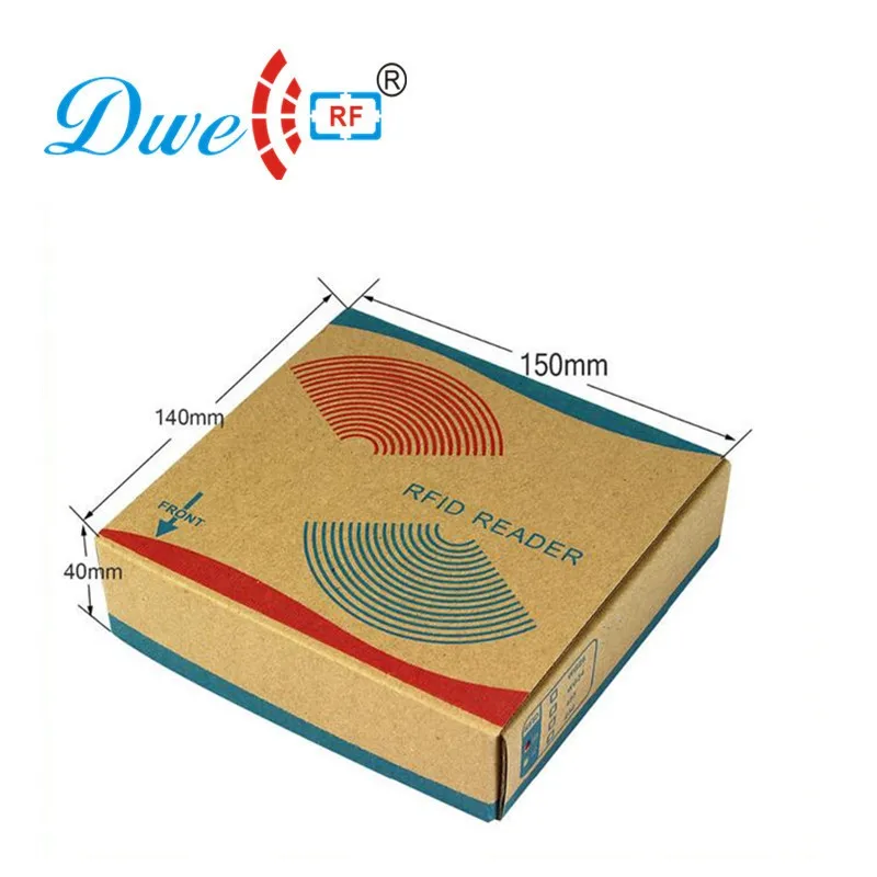 DWE CC RF Бесконтактный 13,56 МГц MF RFID считыватель смарт-карт водонепроницаемый сканер NFC Wiegand EM4100 D901A-M