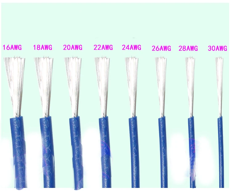 Оригинальный кабель 20 м/лот 16AWG 18AWG 20AWG 22AWG 24AWG 26AWG UL1007 электронная Сертификация